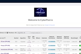 create a bitcoin, kaspa, or other pool