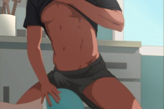 do nsfw gay art