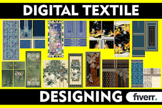 make any kind of textile print design