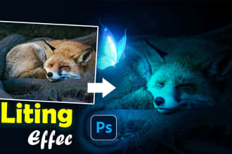 do photo manipulation lighting effect photo day to dusk