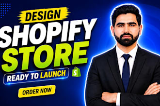 build shopify store design, shopify dropshipping store, shopify website