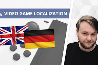 localize your video game for the german market