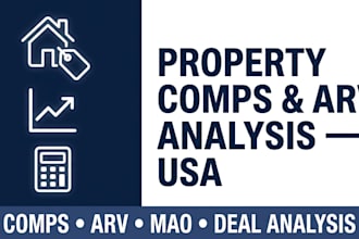 find property comps arv analysis USA real estate
