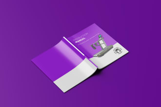 design user guide, instruction manual, booklet, workbook