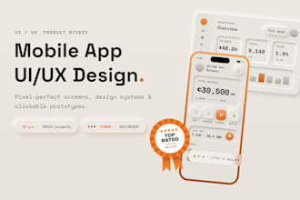 design saas web app dashboard and mobile app UI UX in figma
