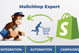 setup mailchimp integration automation email campaign in shopify website