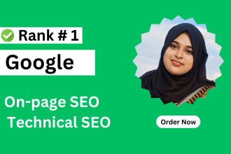 do on page SEO and technical optimization for google ranking