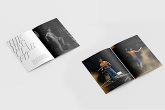 design professional catalog, magazine and product catalogs
