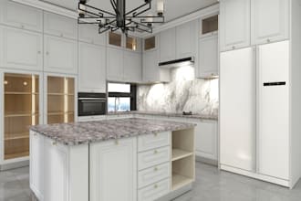 design and render 3d interior