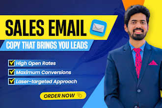 do sales email copywriting for sales email sequences and cold campaigns