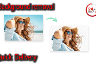 remove background, white, resize, and cut out images quickly