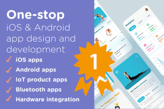 develop your ios or android app for smart iot devices