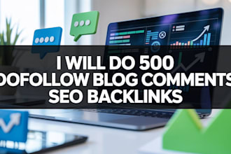 do 500 dofollow blog comments SEO backlinks