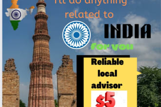 help you with anything related to india