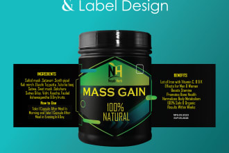design modern product label design and packaging cosmetics