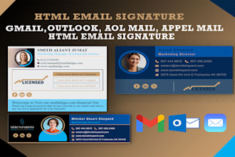 make clickable html email signature, outlook signature gmail signature applemail