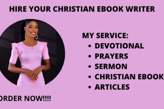 be christian ebook ghostwriter sermon devotional and self help ebook ghostwriter