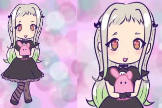 draw cute chibi art
