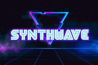create a synthwave music for you