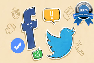 share your post on my verified facebook page and twitter