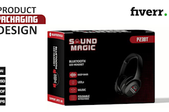 do product packaging design custom box design with dieline