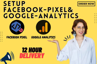 fix or setup facebook pixel shopify wordpress events and google analytics