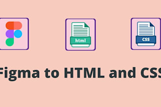 convert PSD, figma to HTML, CSS, tailwind , bootstrap