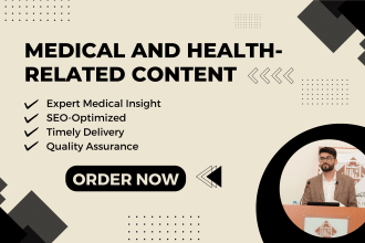 write scientifically accurate medical and health related content as a doctor
