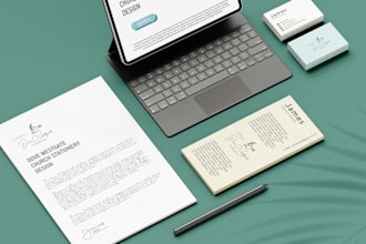 design church business cards and stationery logo