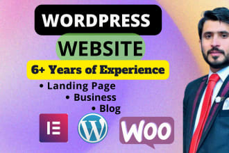 design business blog newspaper portfolio ecommerce website for your business