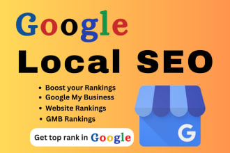 b your local SEO service company for google my business gmb ranking