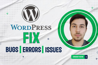 fix wordpress error, bugs, issues and do wordpress plugin, theme customization
