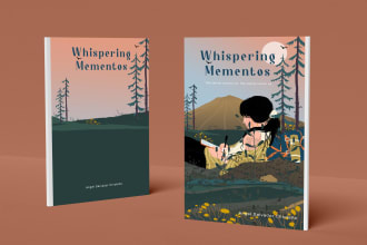 design cover book illustration, novel, ebook, web page, etc