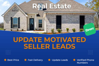 be your rock star real estate virtual assistant for motivated sellers leads