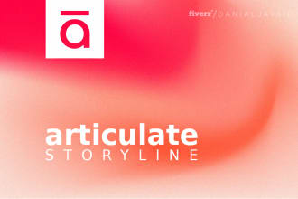 design an elearning course in articulate storyline 360