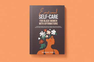 do self help or wellness book cover design