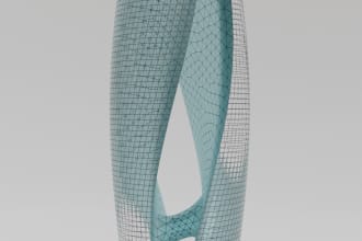 create a 3d parametric model in grasshopper and rhino