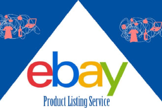 do ebay listing, ebay product listing, ebay SEO listing, ebay lister