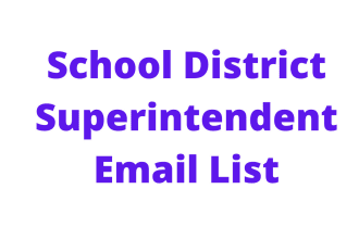 provide 10k school district superintendent email from USA