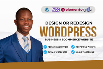 design clean wordpress website on hostinger, bluehost, ionos, digitalocean