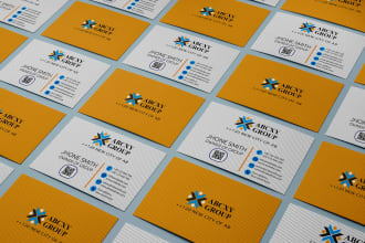 do professional, modern, luxury business card design in 24 hours