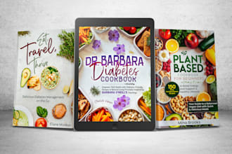 design unique cookbook cover, recipe book, book cover design
