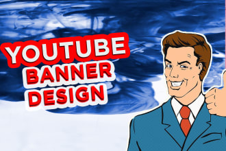 design professional facebook cover, youtube banner, social media header and logo