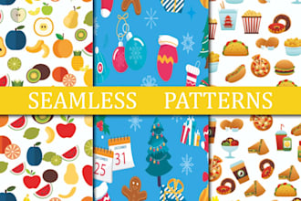 do create luxury seamless patterns