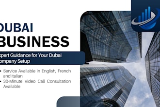 be your consultant for dubai company registration