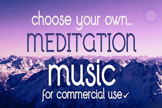 provide meditation music with binaural beats, solfeggio frequencies