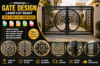 convert image to dxf  svg vector file for cnc laser cutting