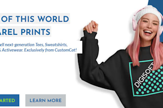 design shopify dropshipping store with customcat