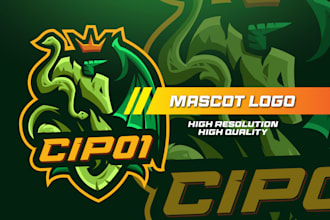 design mascot esports sports gaming logo