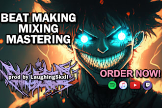 produce trap metal, heavy 808, dark trap type beats for you